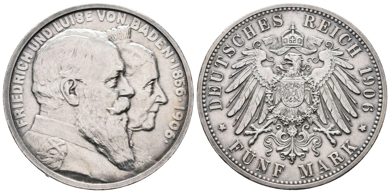 Baden, 5 Marka 1906 - Zlatá svatba