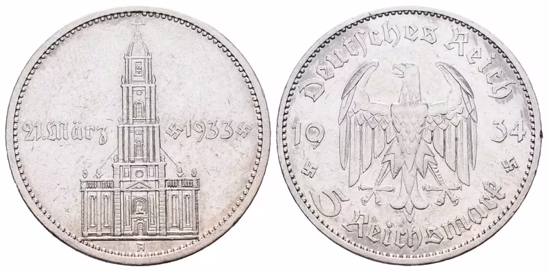 III. říše, 5 Marka 1934 A