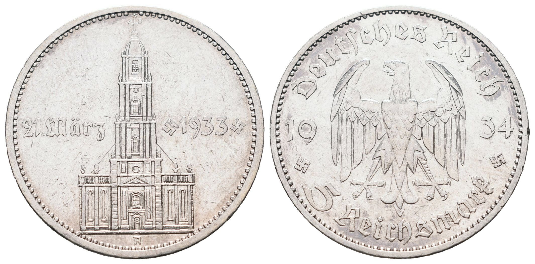 III. říše, 5 Marka 1934 A