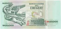 Uruguay, 20.000 Nuevos Pesos 1991, P.69b - fotografie 2