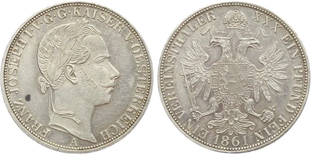 Rakouská a spolková měna, 1857 - 1892 — 1