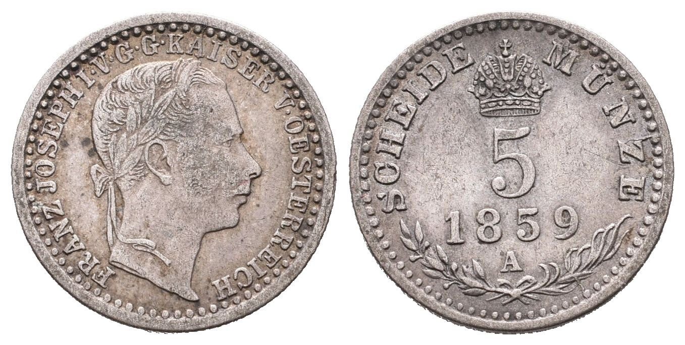5 Krejcar 1859 A