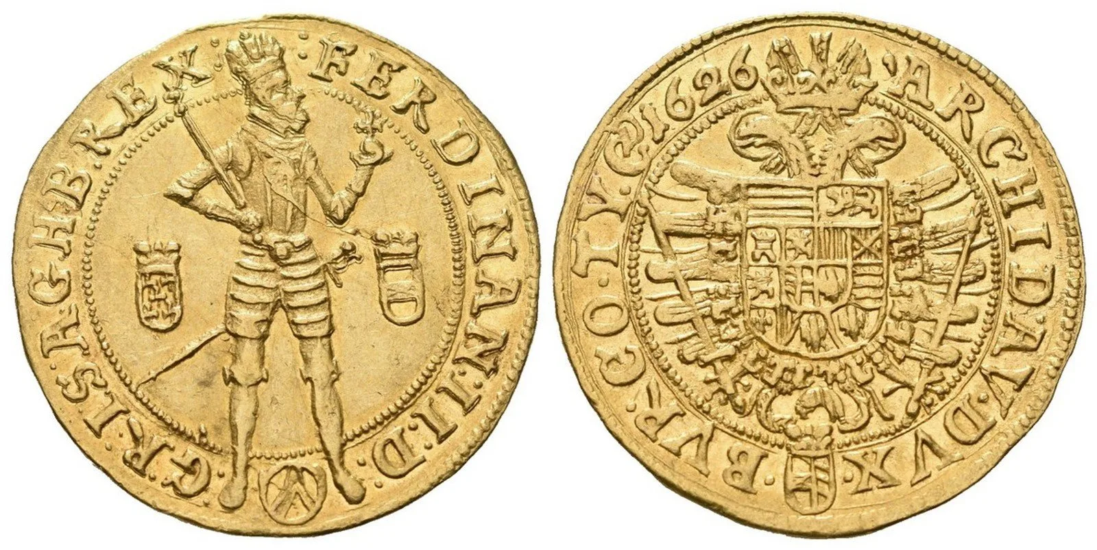 Ferdinand II., 1619 - 1637 (Mince dobrého zrna) — 1