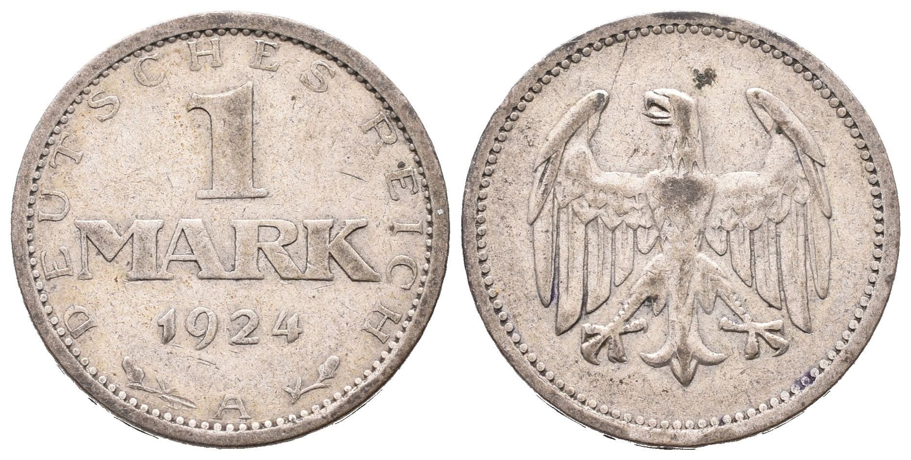 Výmar, 1 Marka 1924 A