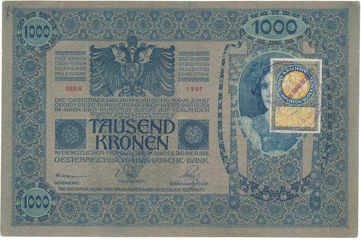 Razítkované R-U bankovky na Balkáně 1919-1921 — 1