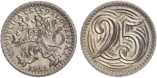 25 Haléř 1933, mimořádná zachovalost