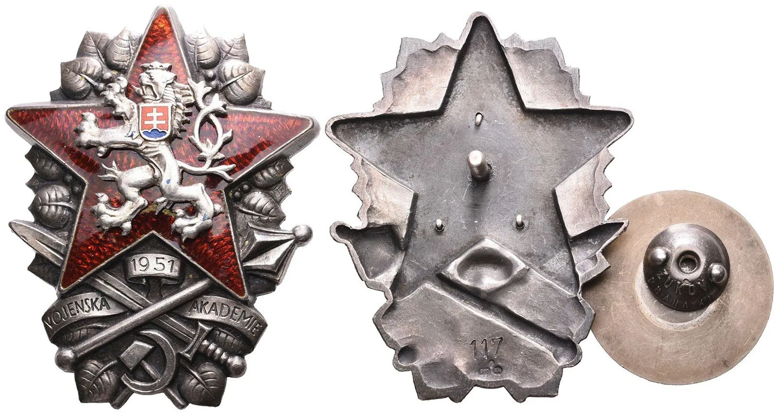Československo - odznaky vojenských škol — 1