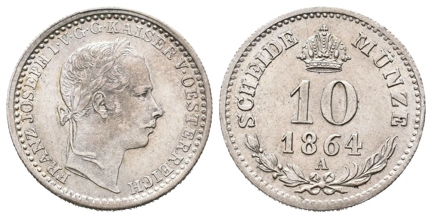 Rakouská a spolková měna, 1857 - 1892 — 1
