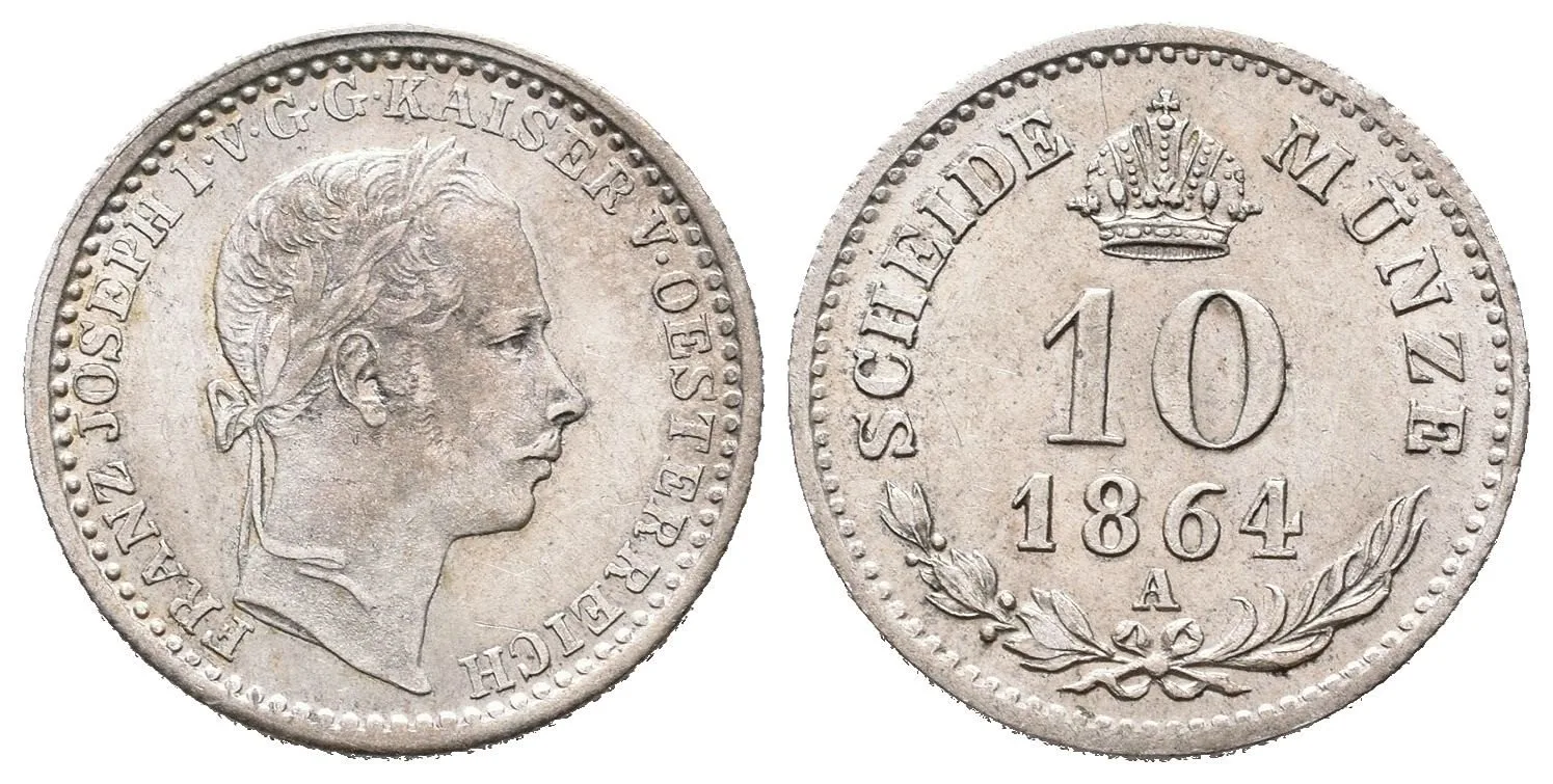 Rakouská a spolková měna, 1857 - 1892 — 1