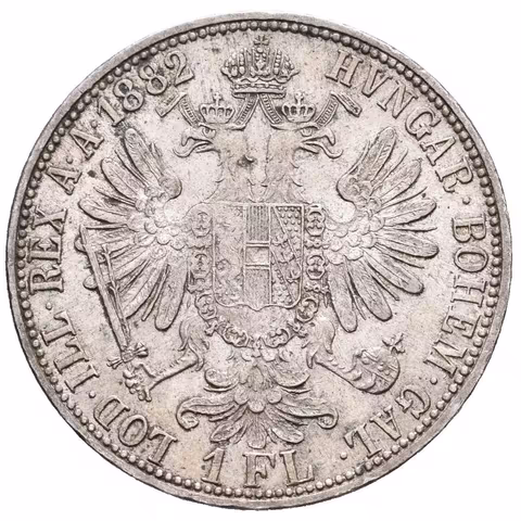 Zlatník 1882, pěkná zachovalost, patina, drobné rysky