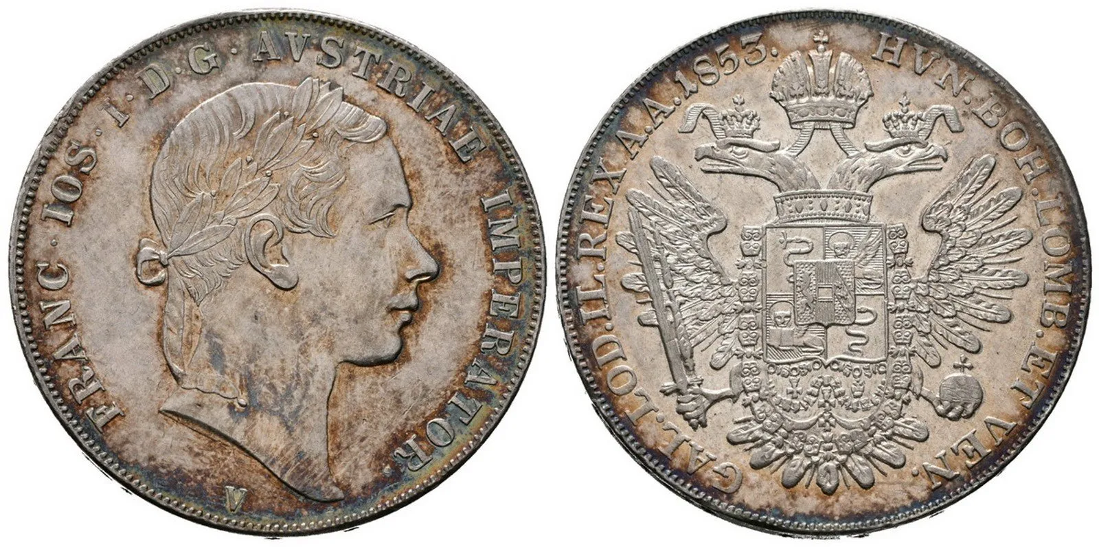 Konvenční měna, 1848 - 1857 — 1