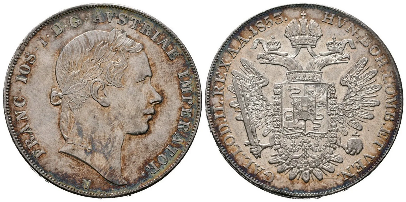 Konvenční měna, 1848 - 1857 — 1
