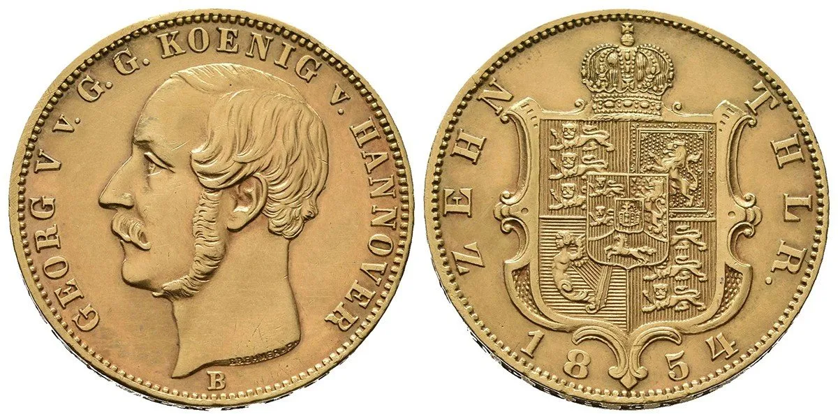 Hannover, George V., 1851 - 1866 — 1