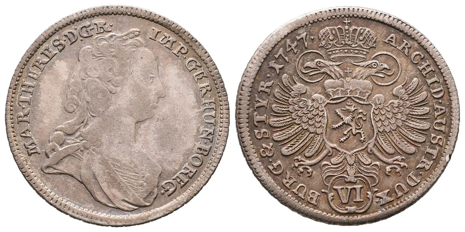 Marie Terezie, 1740 - 1780 — 1