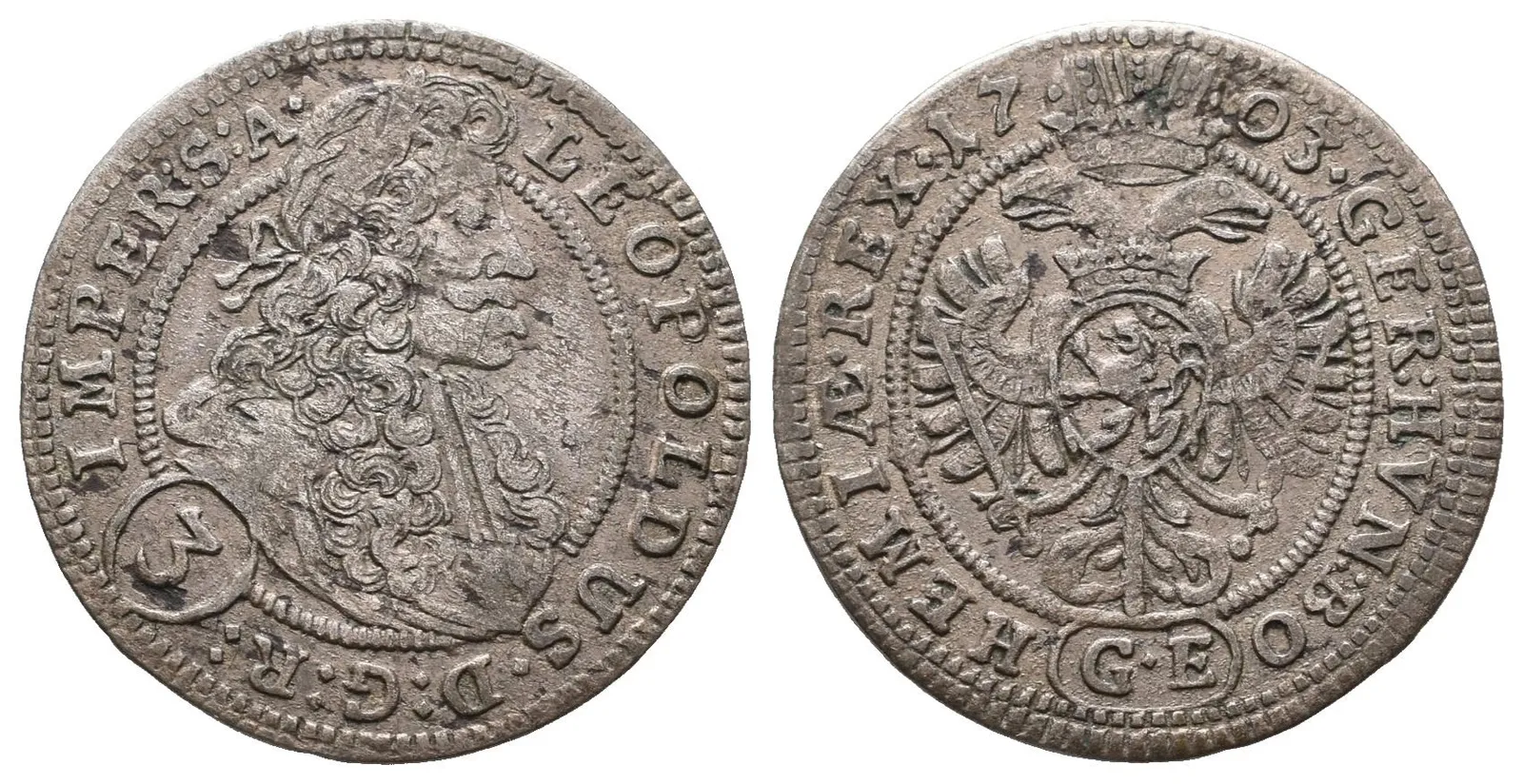 Leopold I., 3 Krejcar 1703, Praha