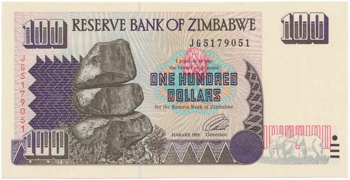 Zimbabwe, 100 Dollars 1995, P.9a
