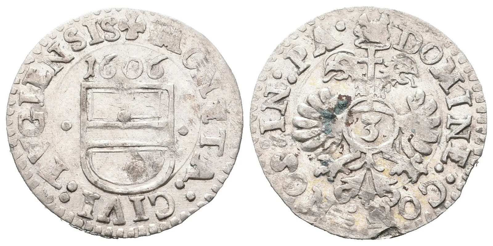 Švýcarsko-Zug, 3 Krejcar 1606