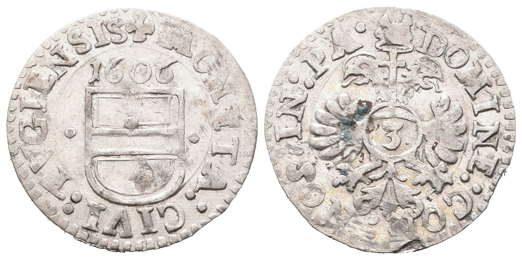 Švýcarsko-Zug, 3 Krejcar 1606