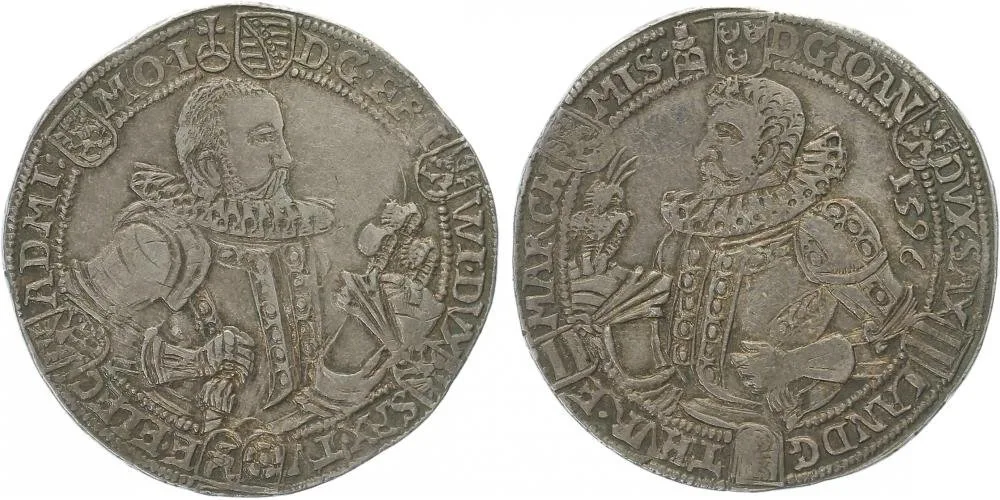 Sasko - Weimar, Friedrich Wilhelm I. a Johann III., 1573 - 1603 — 1