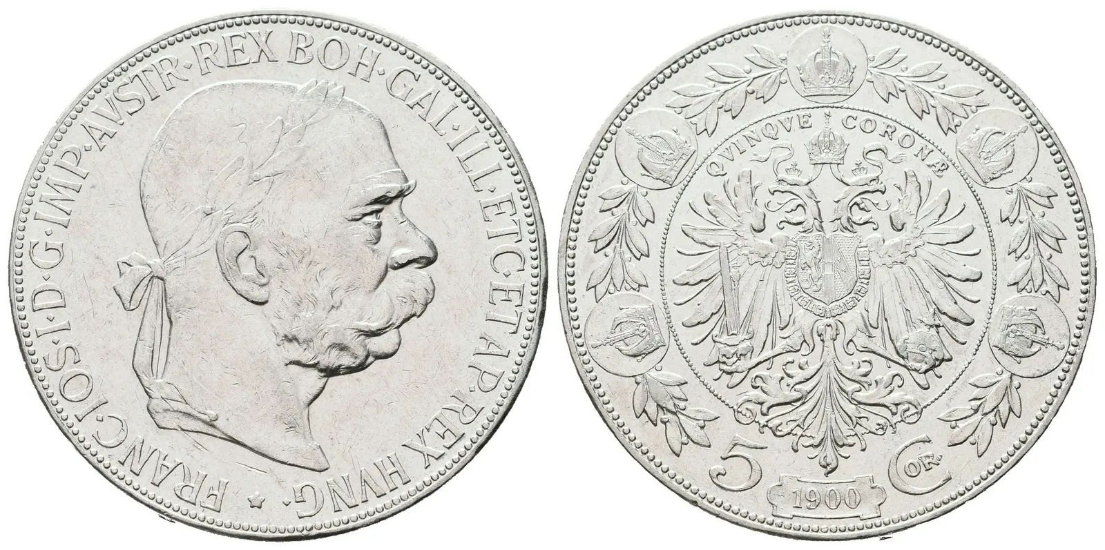 5 Koruna 1900