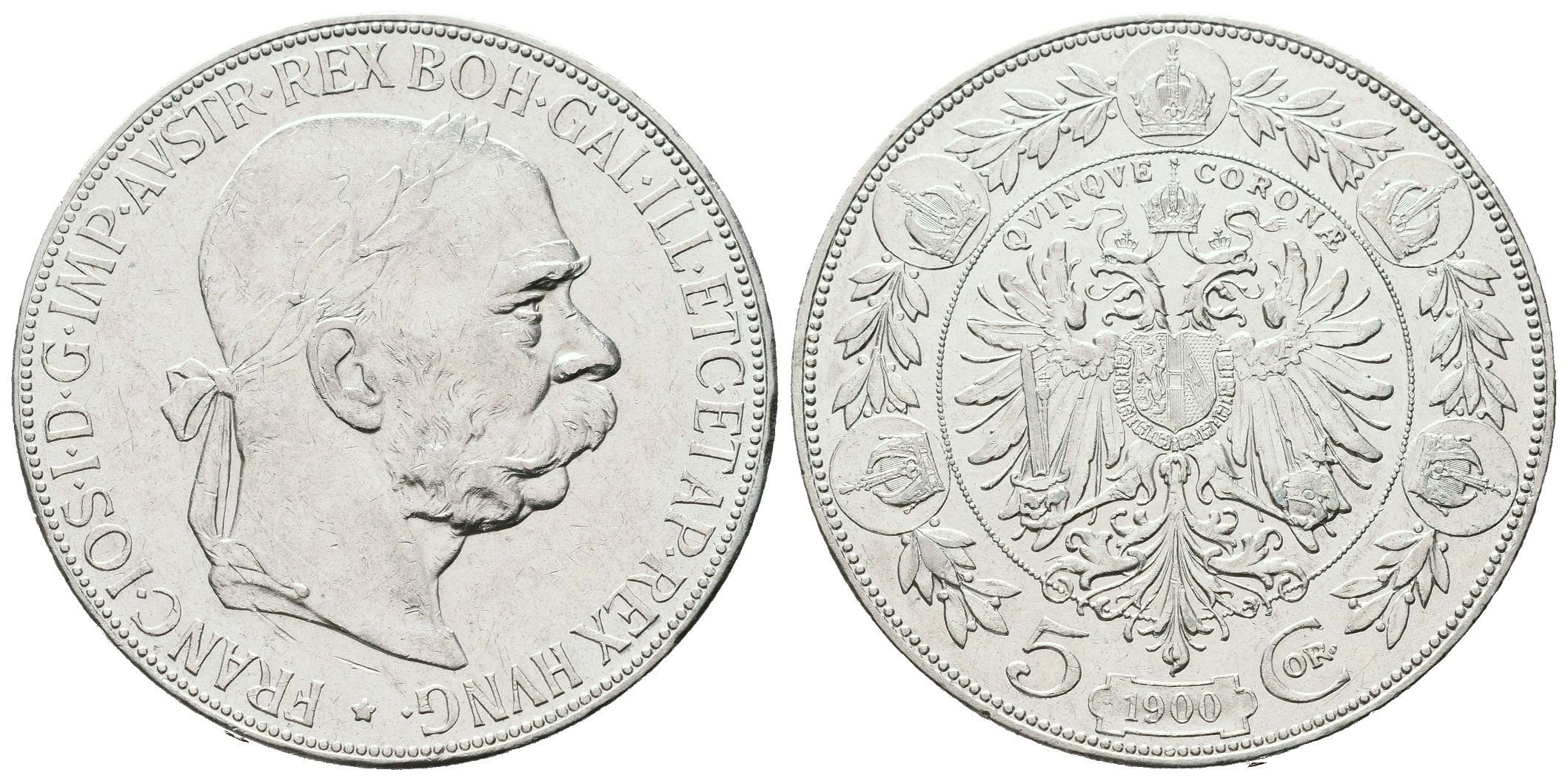 5 Koruna 1900