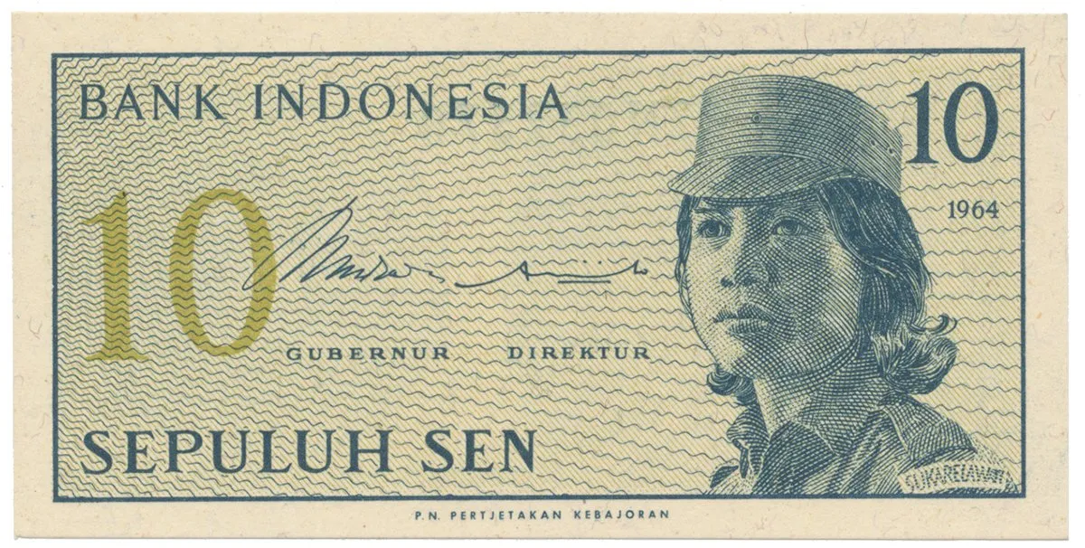 Indonésie, 10 Sen 1964, P.92