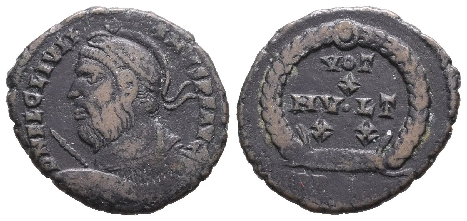 Julian II. Apostata, follis, Thessalonica, RIC VIII 130