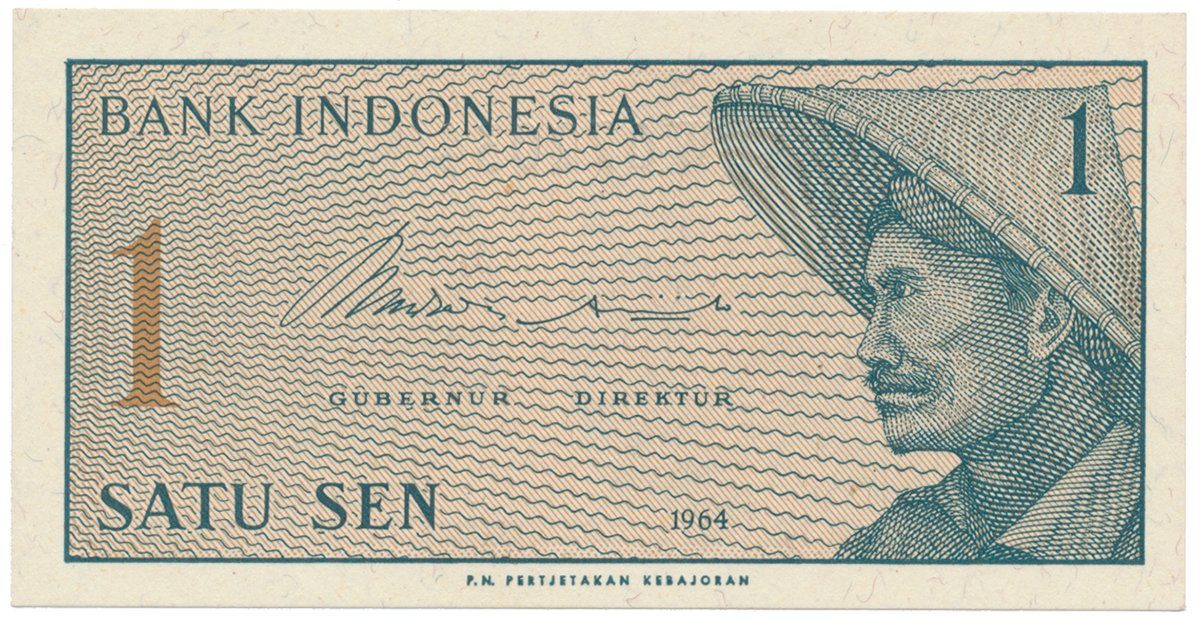 Indonésie, 1 Sen 1964, P.90
