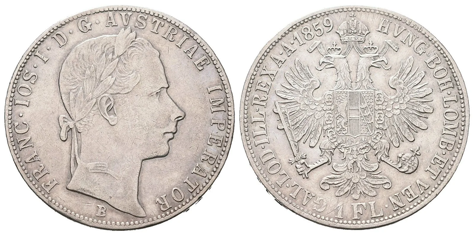 Rakouská a spolková měna, 1857 - 1892 — 1