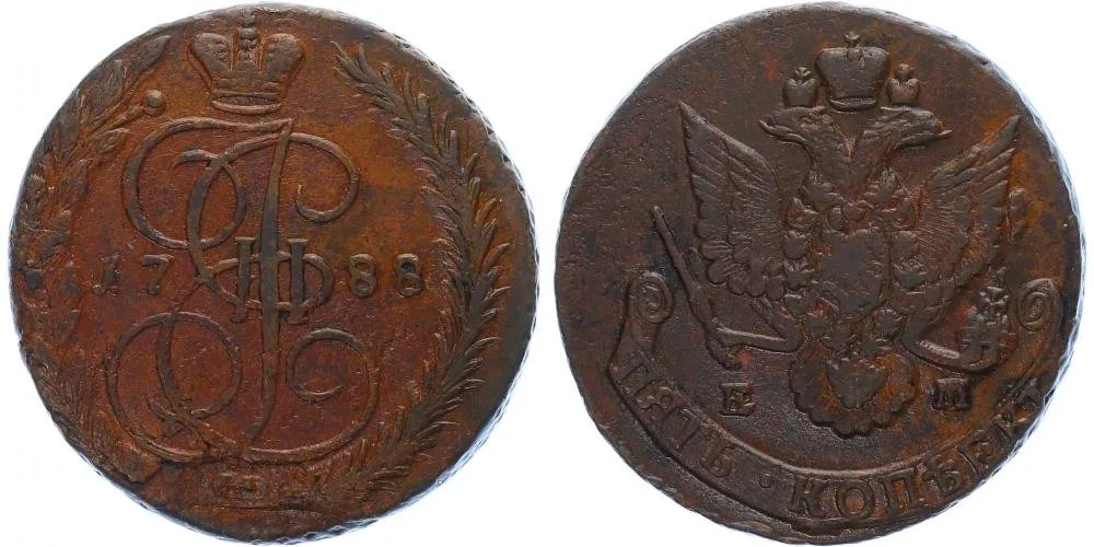 Rusko, Kateřina II., 1762 - 1796 — 1