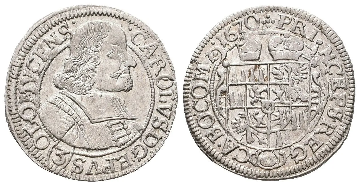 Olomouc - biskupství, Karel II. Liechtenstein, 1664 - 1695 — 1