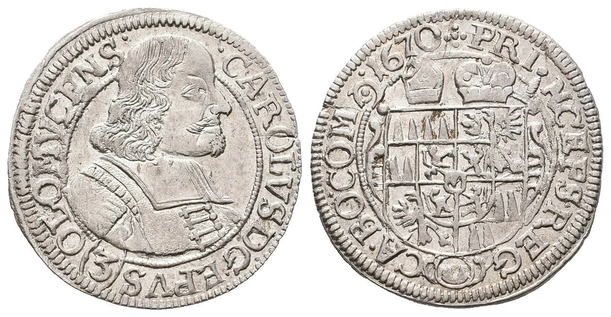 Olomouc - biskupství, Karel II. Liechtenstein, 1664 - 1695 — 1