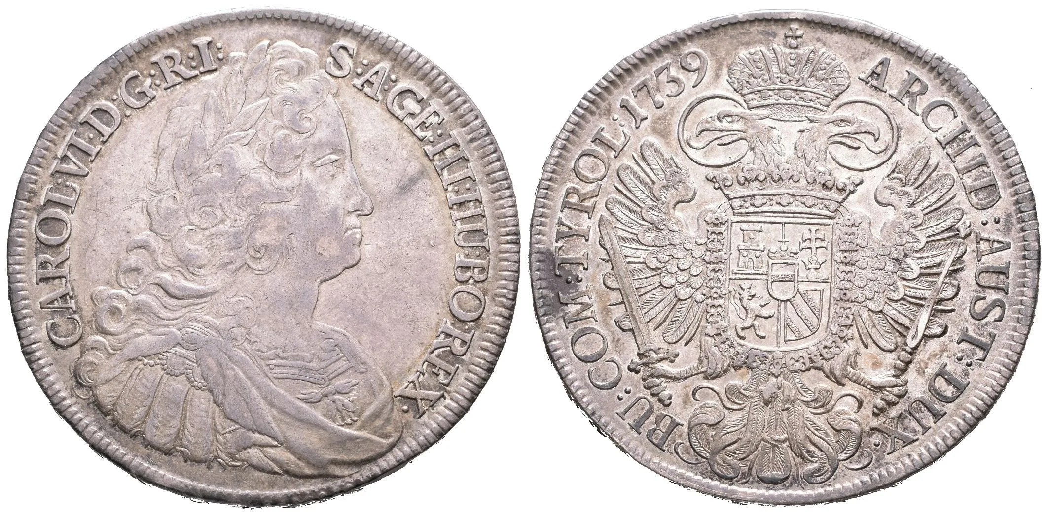 Tolar 1739, Vídeň, Dav.1038, KM.1924.3, — 1