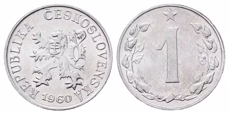 1 Haléř 1960