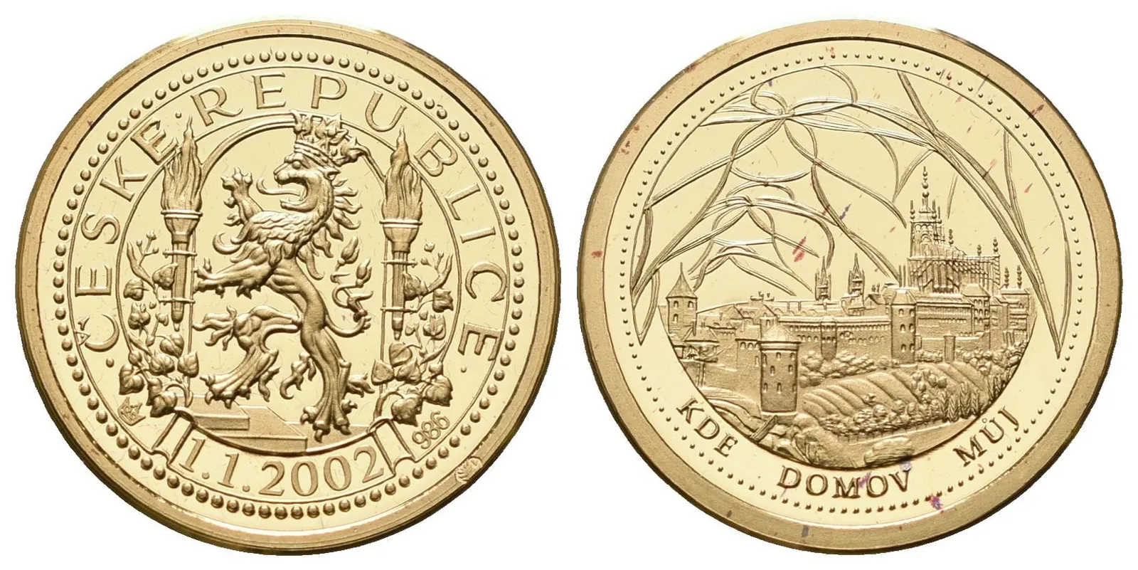 Dukát 2002 - Pražský hrad