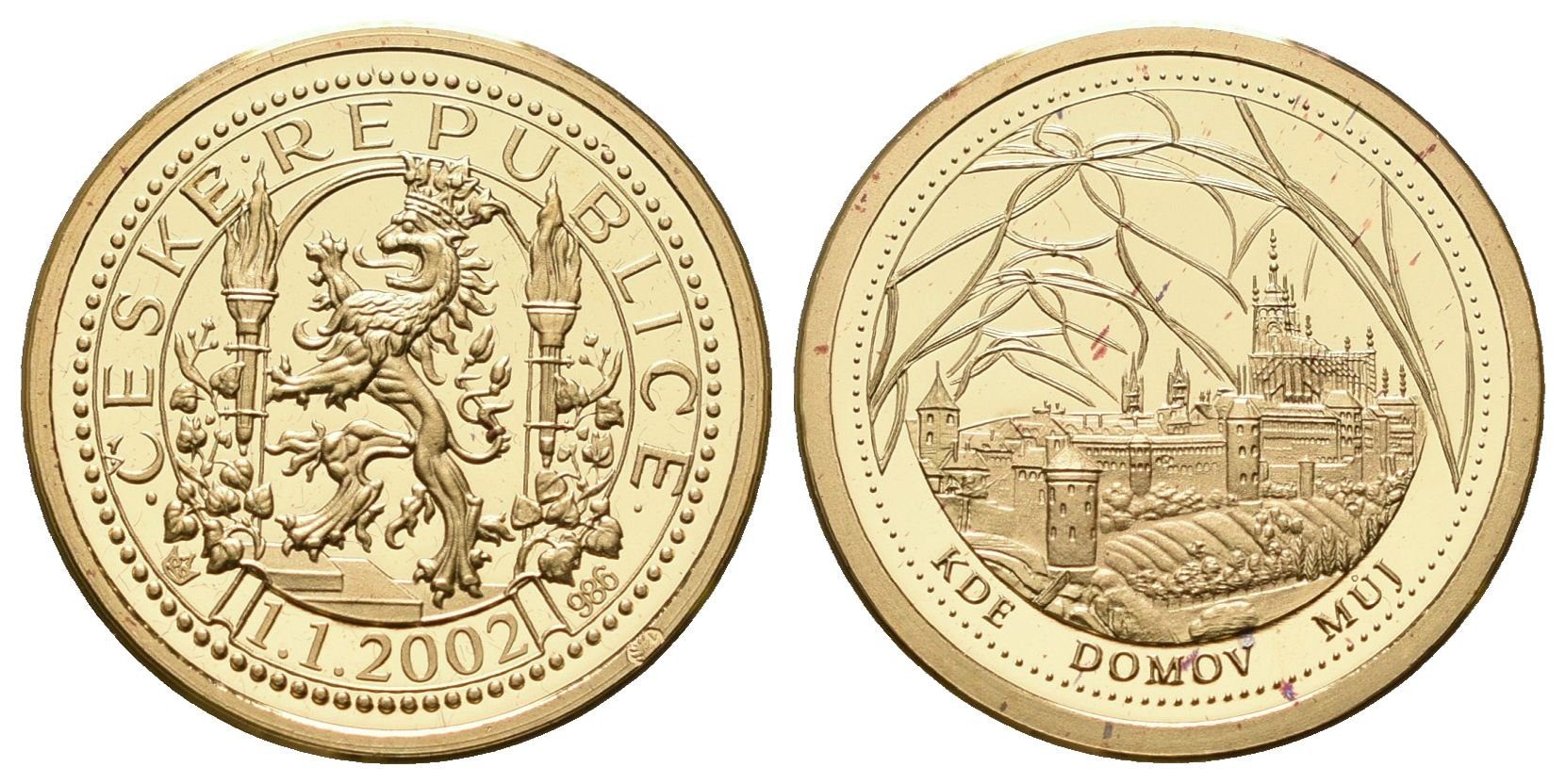 Dukát 2002 - Pražský hrad