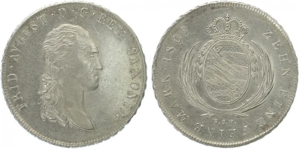 Sasko, Friedrich August III./I., 1763 - 1827 — 1