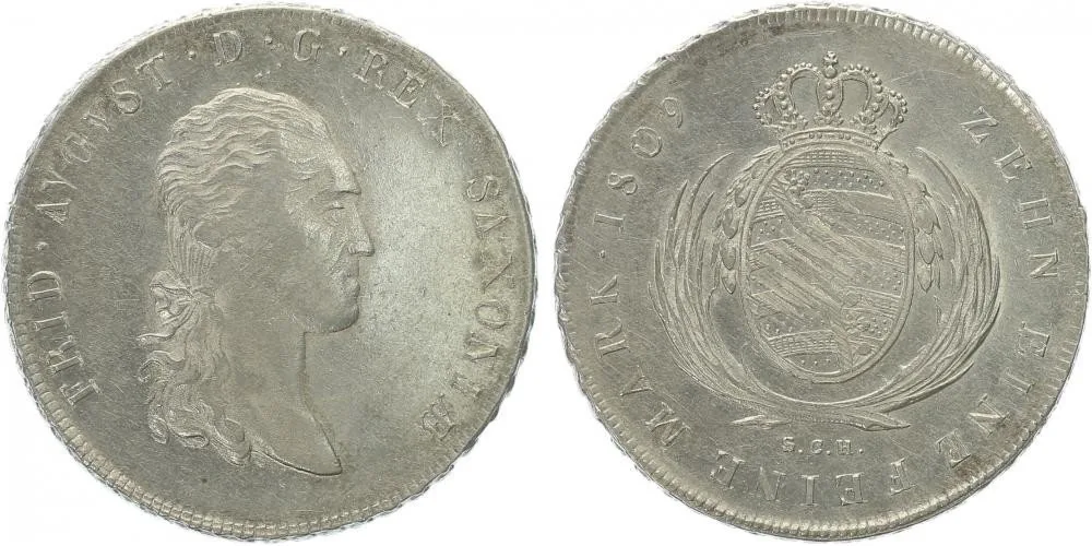 Sasko, Friedrich August III./I., 1763 - 1827 — 1
