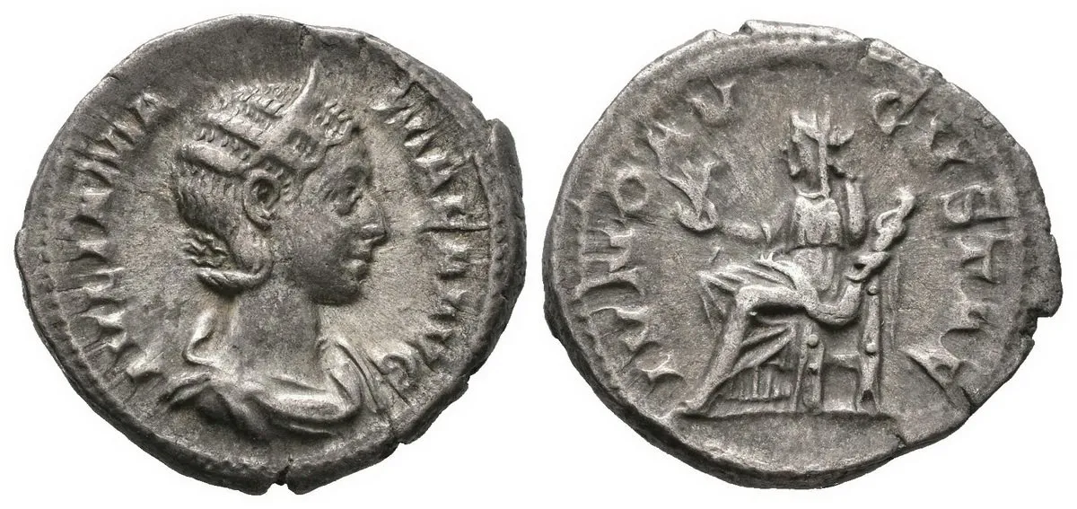 Julia Mamaea, Denár, RIC. 341