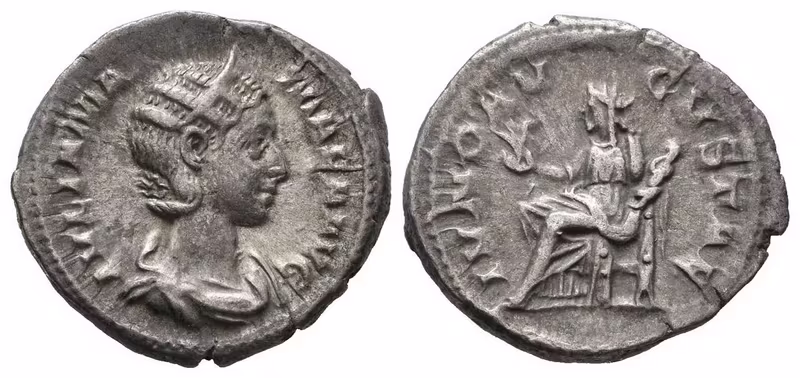 Julia Mamaea, Denár, RIC. 341
