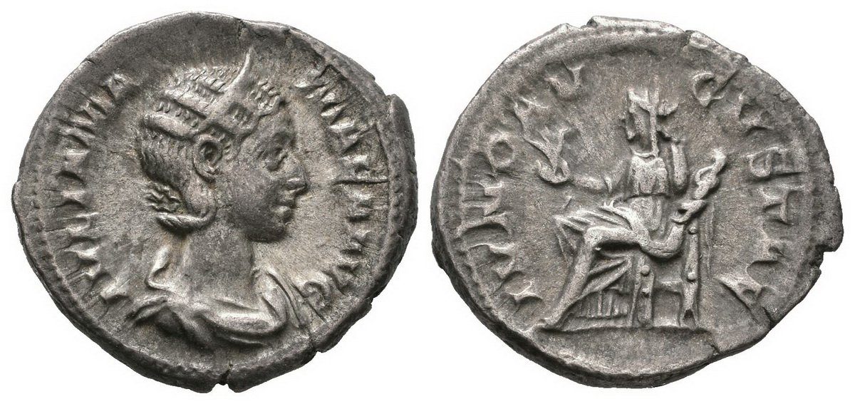 Julia Mamaea, Denár, RIC. 341