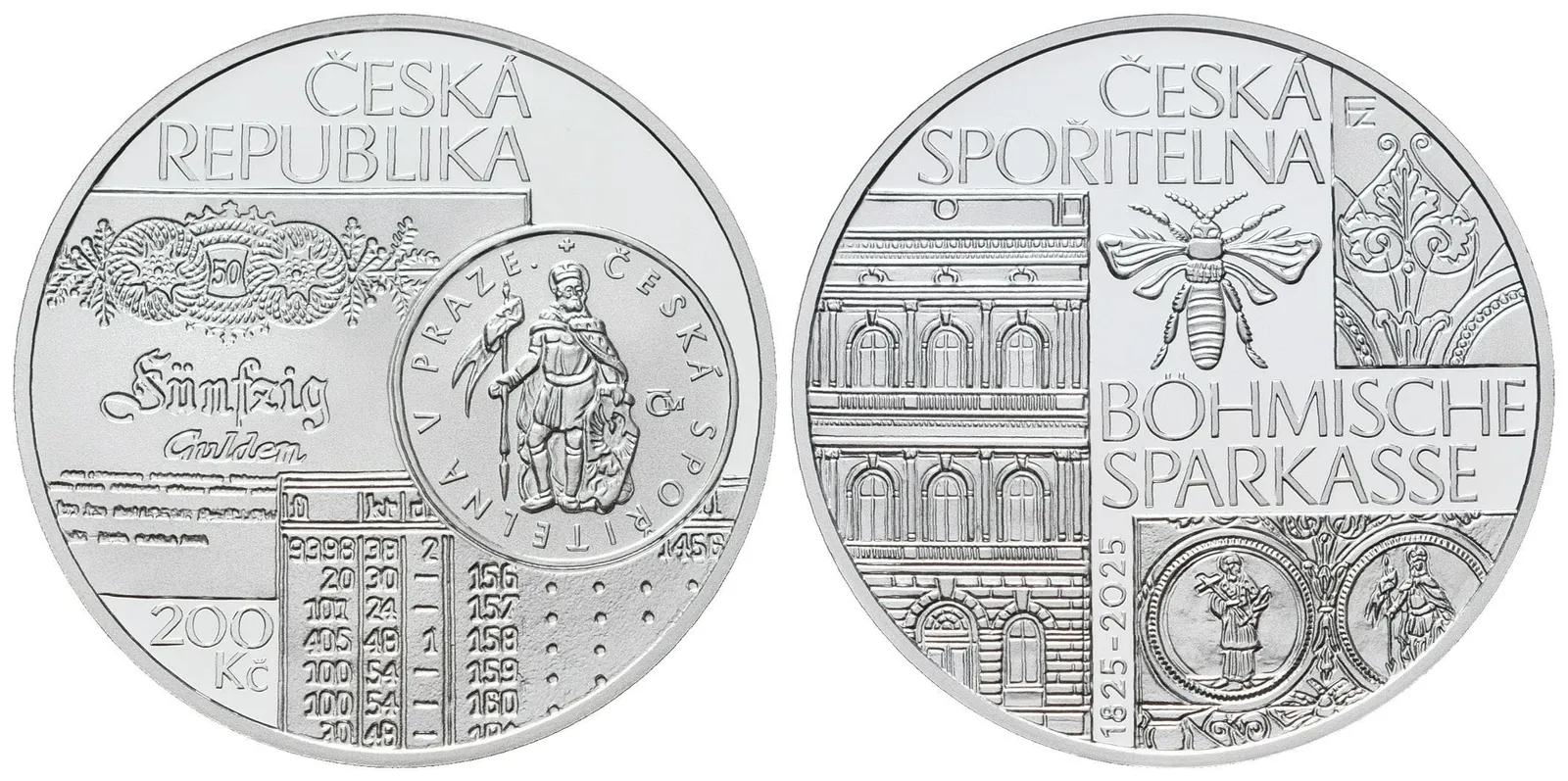 200 Kč 2025 - Česká spořitelna, PROOF