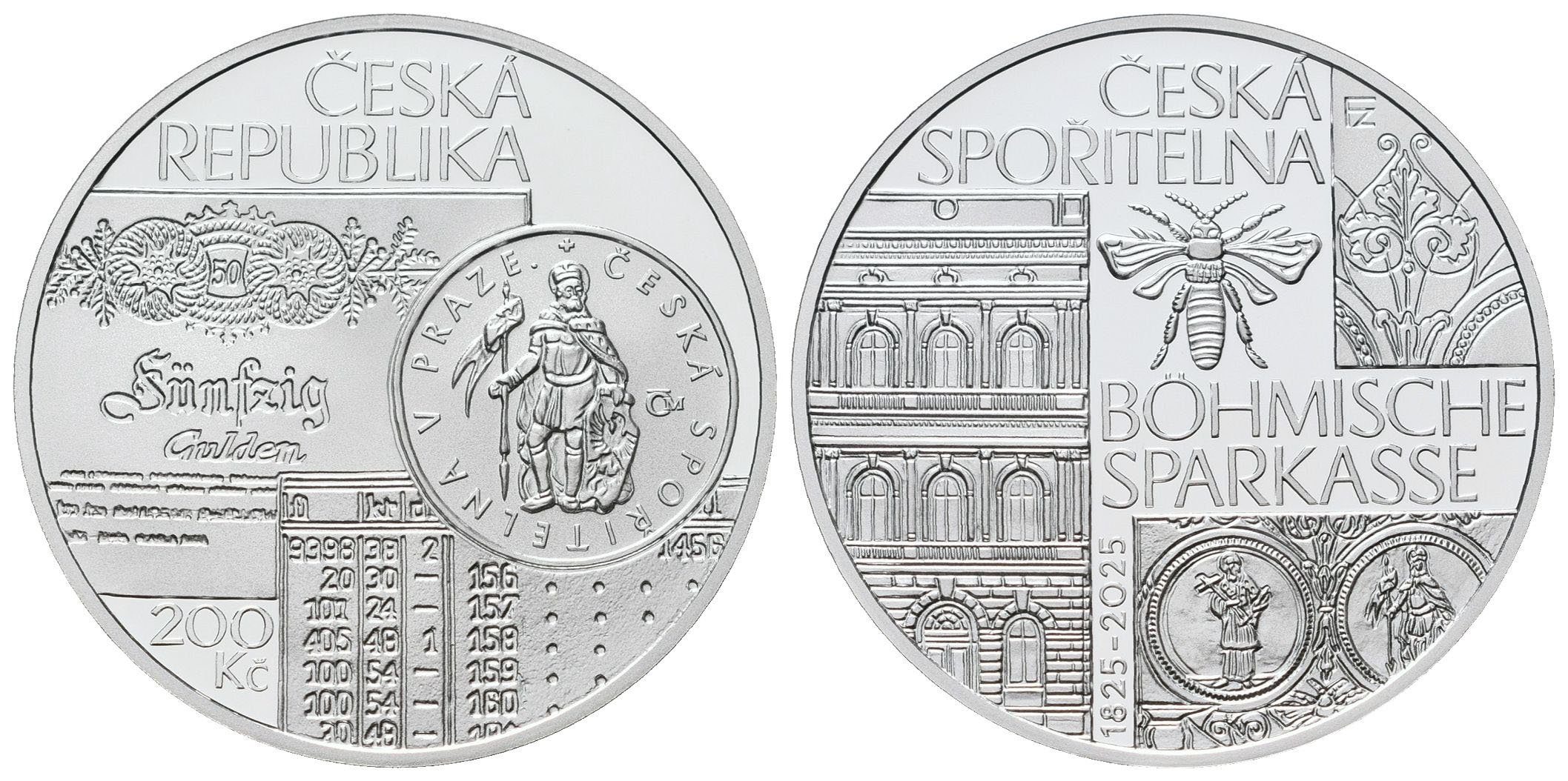 200 Kč 2025 - Česká spořitelna, PROOF
