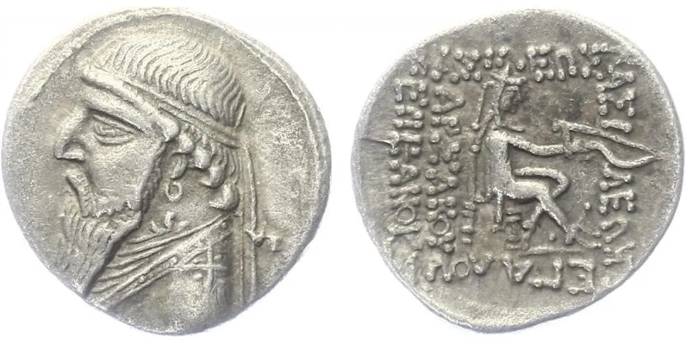 Parthové, Mithradates II., 123 - 88 př. Kr. — 1
