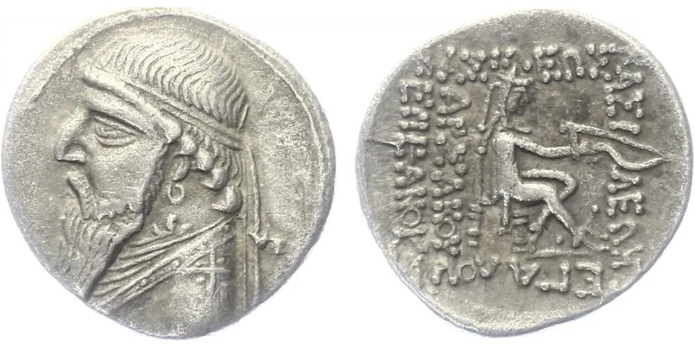 Parthové, Mithradates II., 123 - 88 př. Kr. — 1