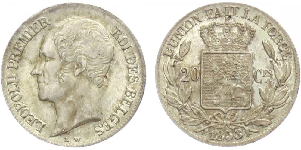Belgie, Leopold I., 1831 - 1865 — 1