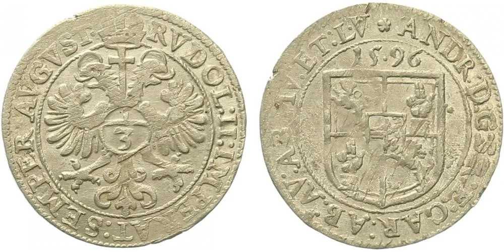 Murbach a Lüders - opatství, Andreas von Österreich, 1587 - 1600 — 1