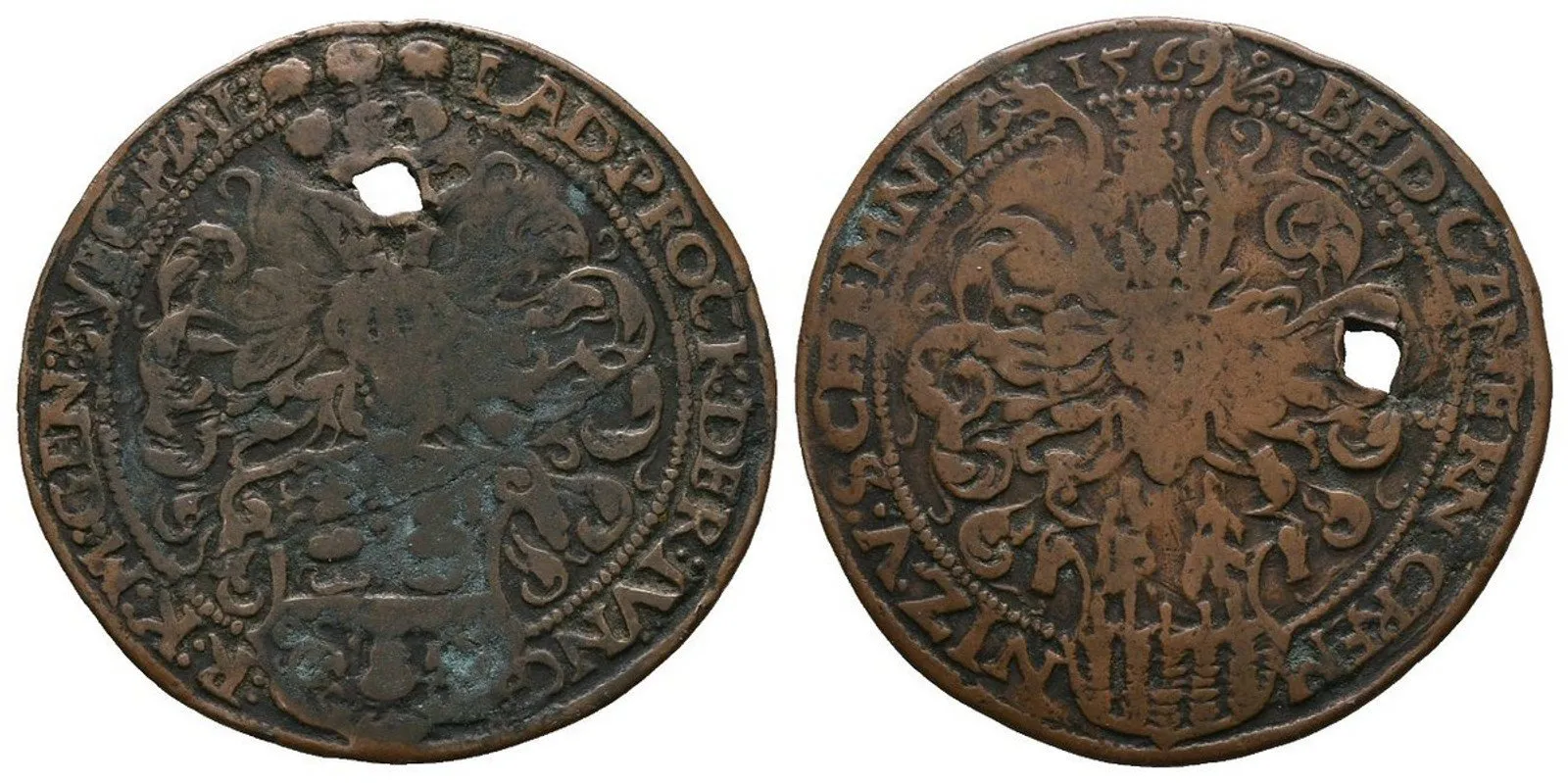 Prock (Prockh) Ladislaus z Wiesenbergu a Heyberger Katharina — 1