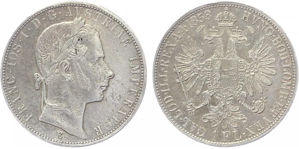 Rakouská a spolková měna, 1857 - 1892 — 1