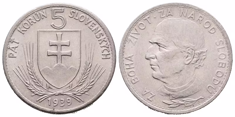 5 Koruna 1939